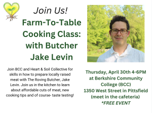 Farm-To-Table Cooking Class: April